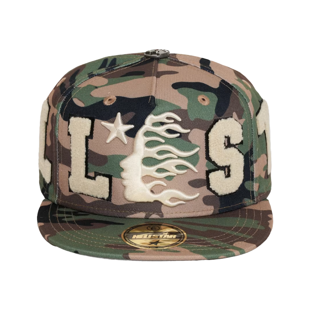 Hellstar Fitted Hat Camo