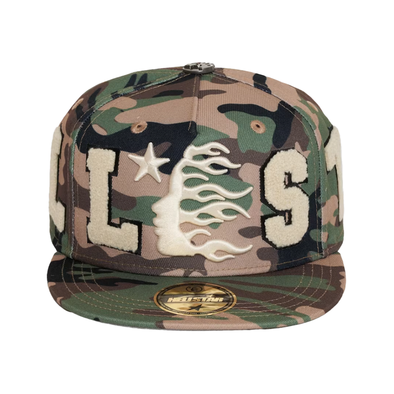 Hellstar Fitted Hat Camo