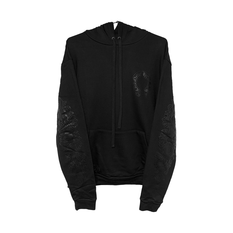 Chrome Hearts Hoodie Black on Black Banner