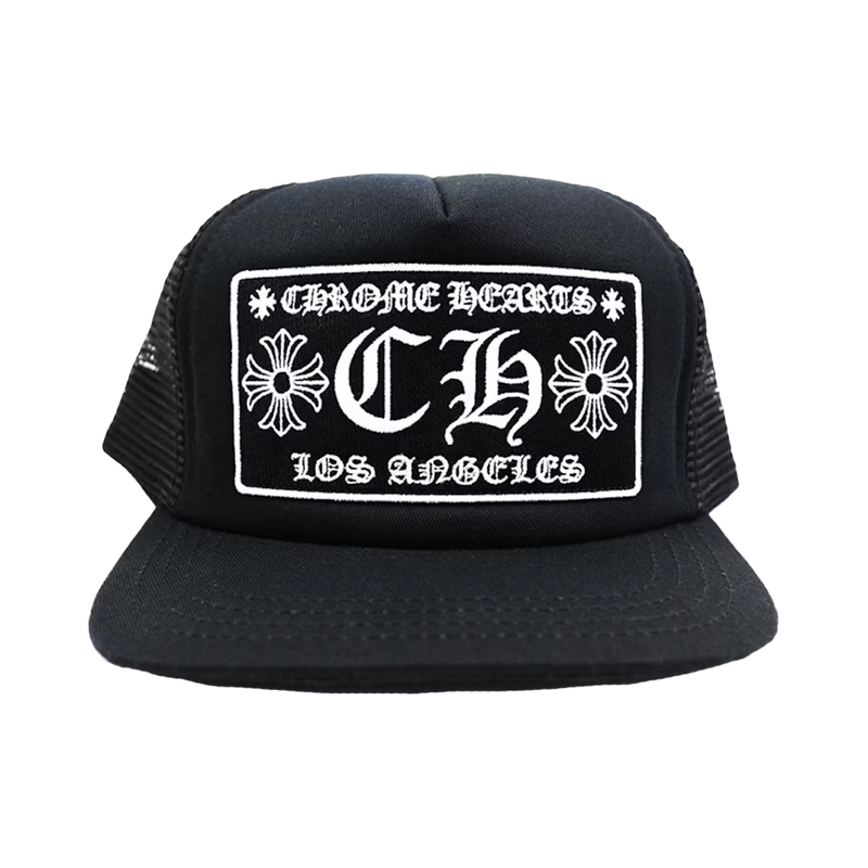 Chrome Hearts Trucker Hat Black Los Angeles