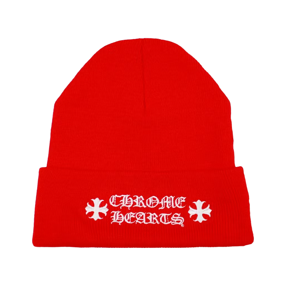 Chrome Hearts Beanie Red