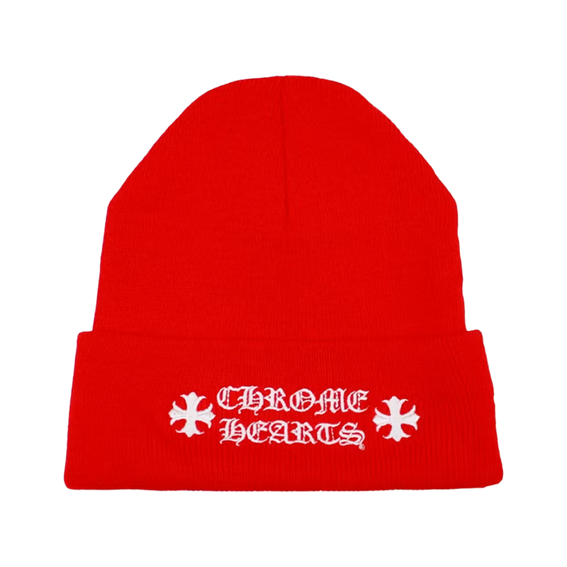Chrome Hearts Beanie Red