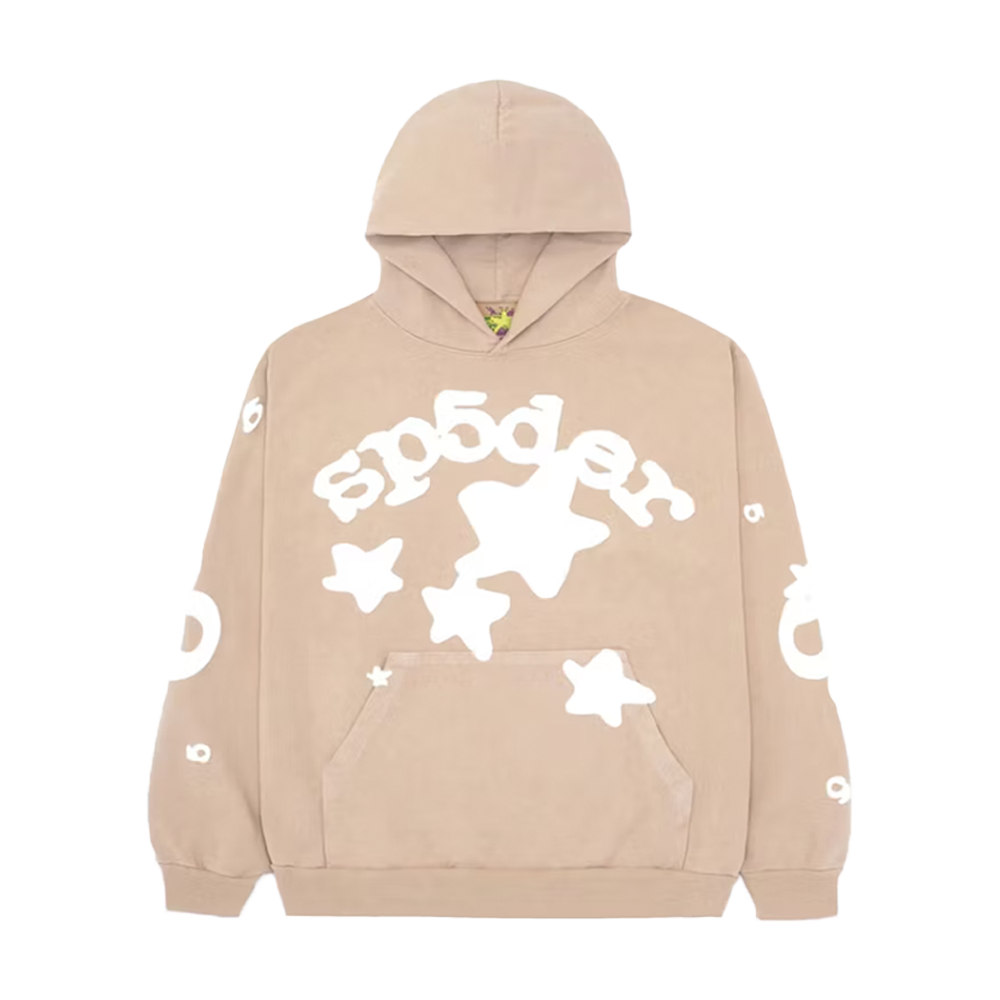 Sp5der Hoodie Sand Beluga