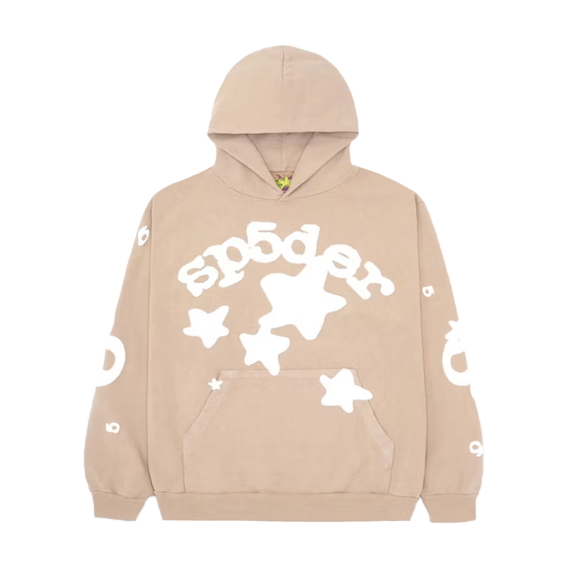 Sp5der Hoodie Sand Beluga