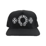 Chrome Hearts Trucker Hat Embroidered Horseshoe