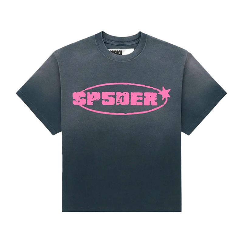 Sp5der Tee Navy Oval Star