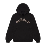 Sp5der Hoodie Black VVS Rhinestone