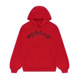 Sp5der Hoodie Red VVS Rhinestone