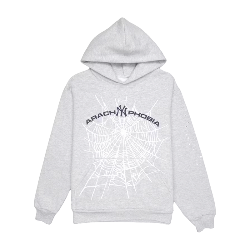 Sp5der Hoodie Arach NY Gray