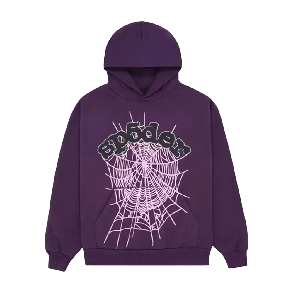 Sp5der Hoodie Grape