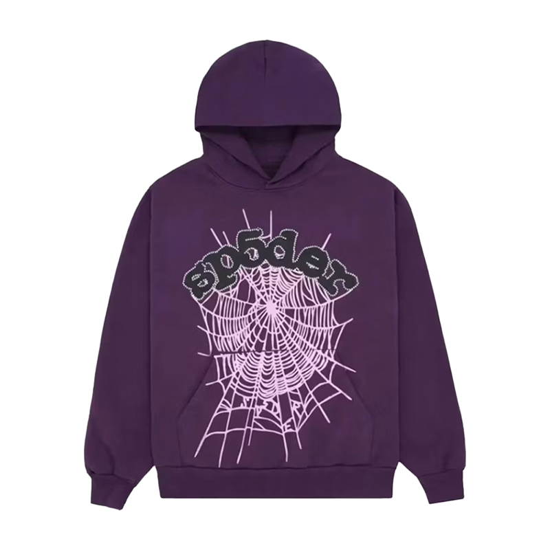 Sp5der Hoodie Grape