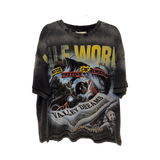 Vale Tee Black Newspaper