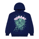 Sp5der Hoodie Navy/Green