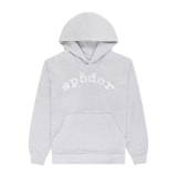 Sp5der Hoodie Gray VVS Rhinestone