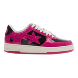 Bapesta Black/Pink Patent Leather