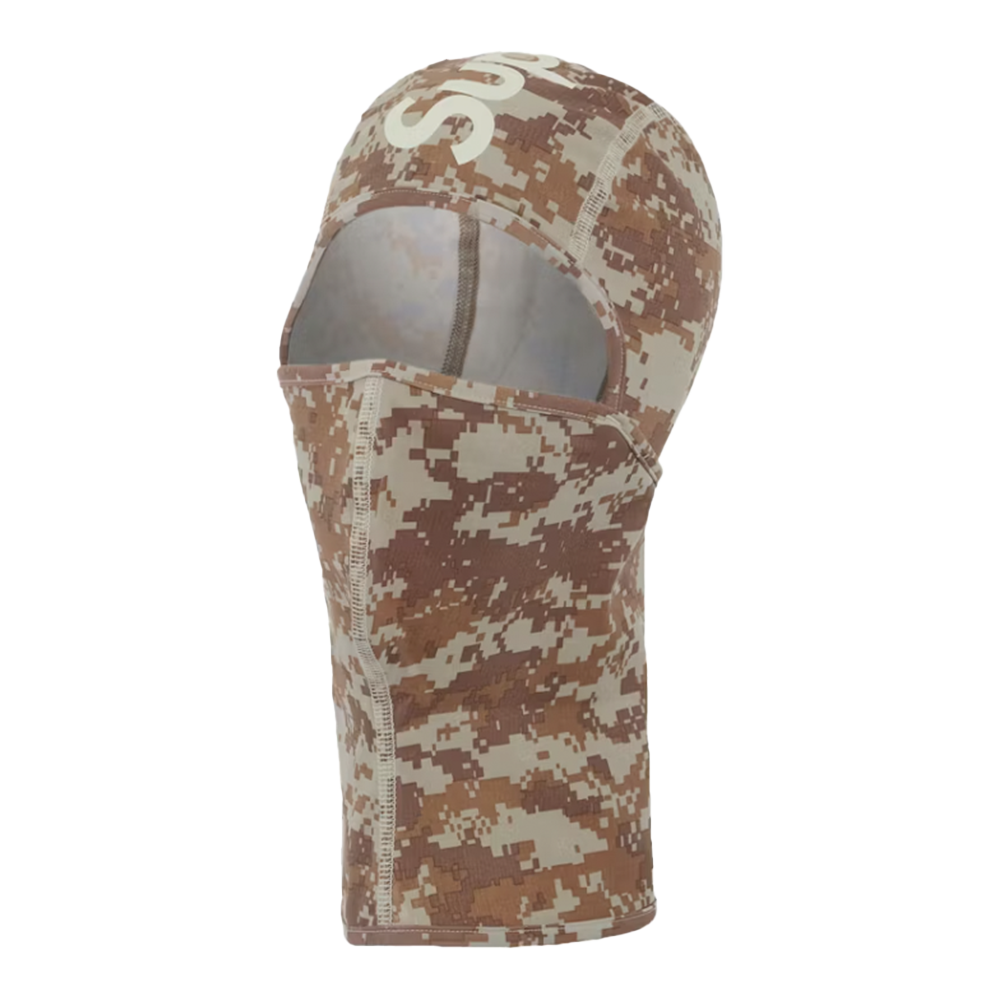 Supreme Heat Reactive Digi Camo Balaclava Tan