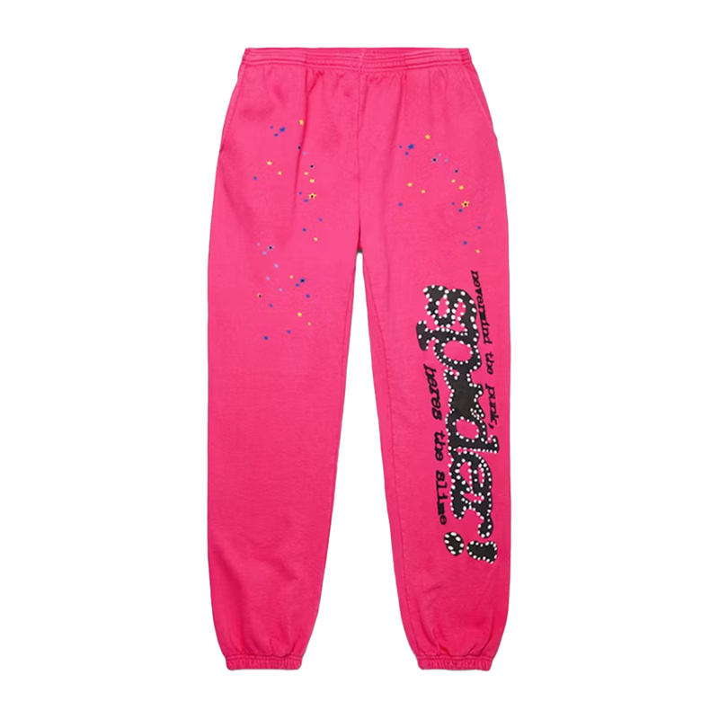 Sp5der Sweats Pink Punk V2