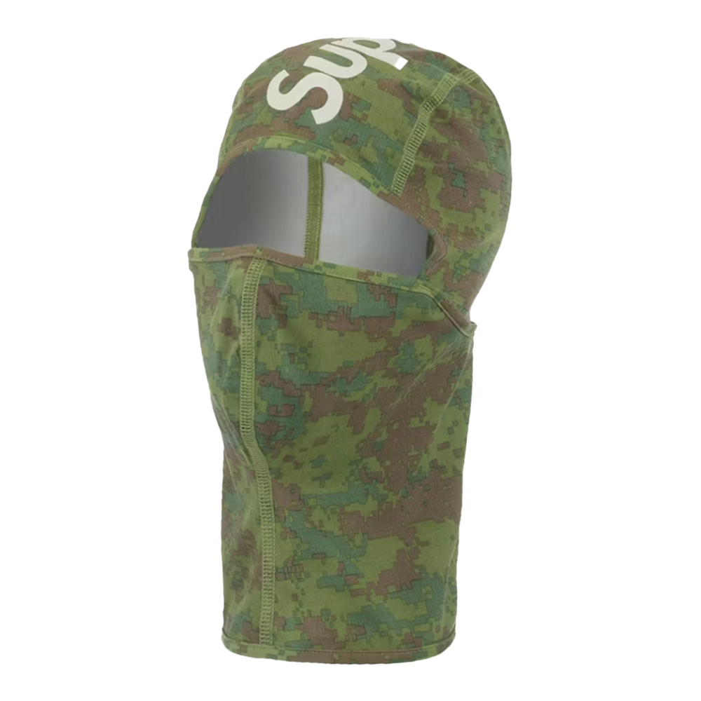 Supreme Heat Reactive Digi Camo Balaclava Green