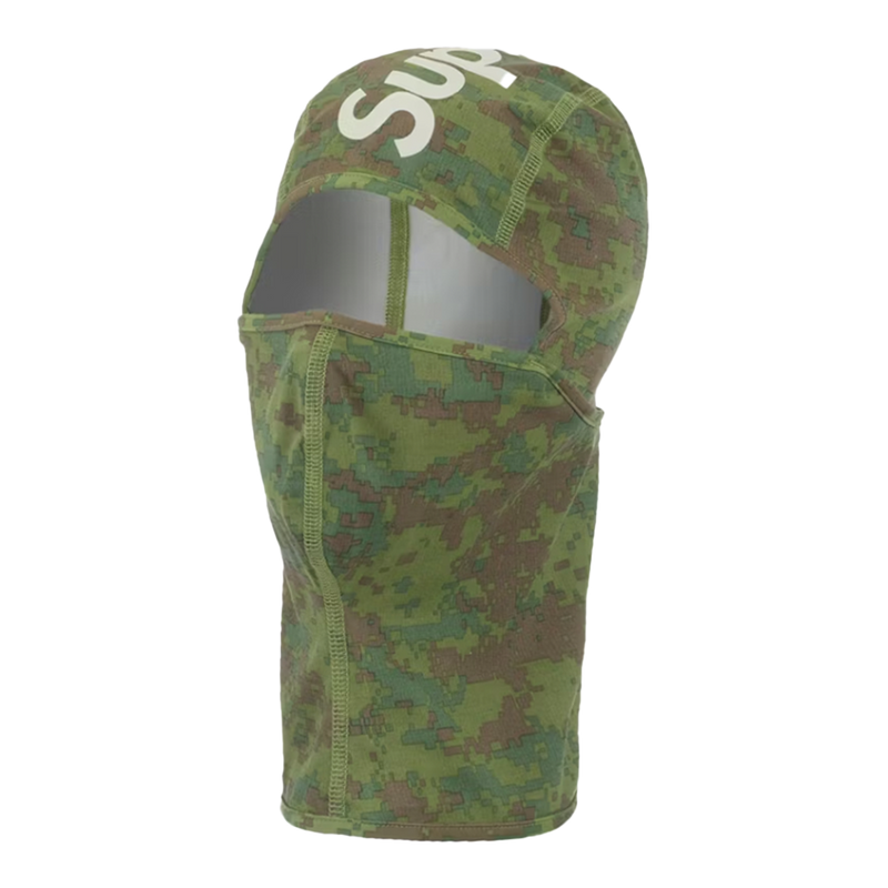 Supreme Heat Reactive Digi Camo Balaclava Green