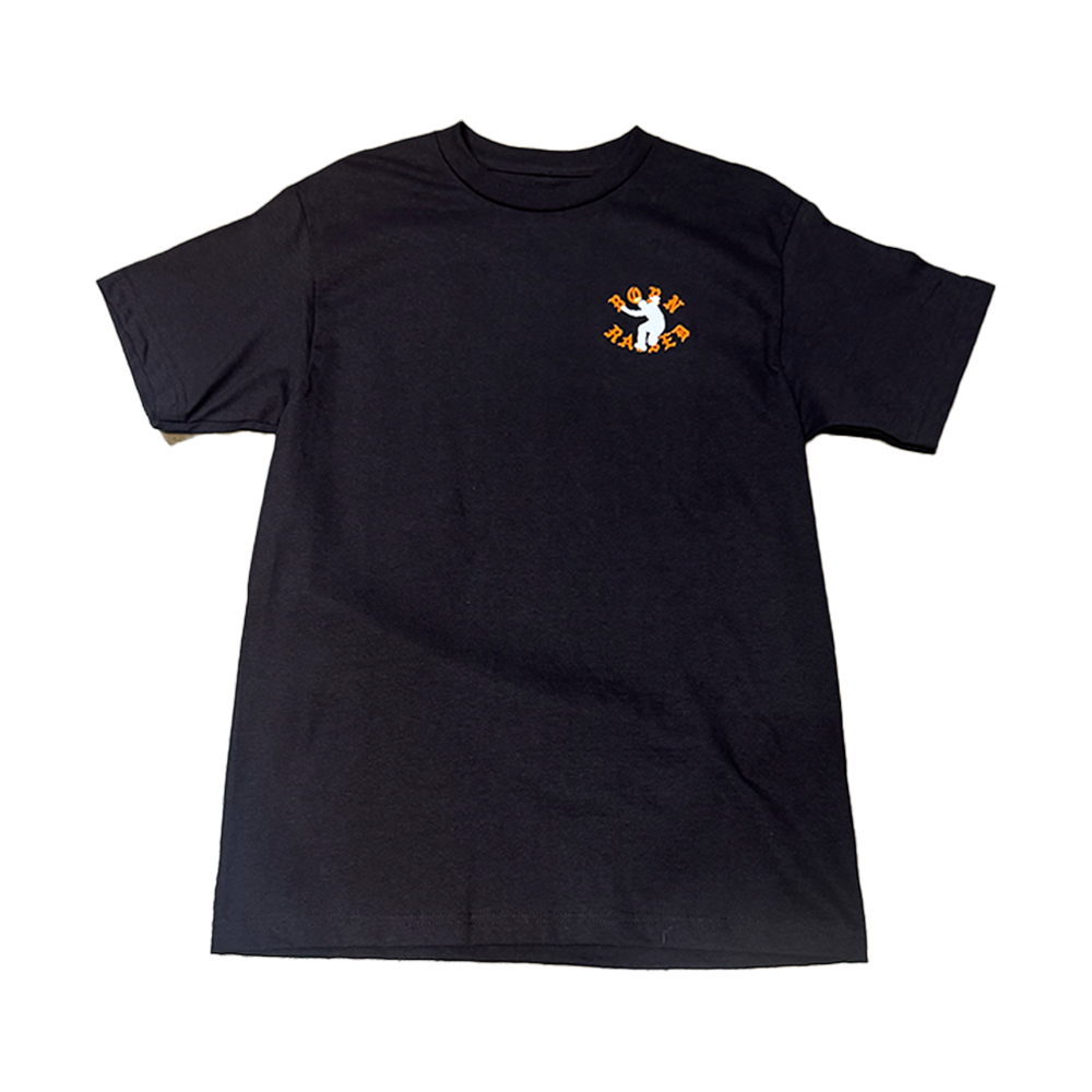 Born x Raised x Union Tee Black Orange