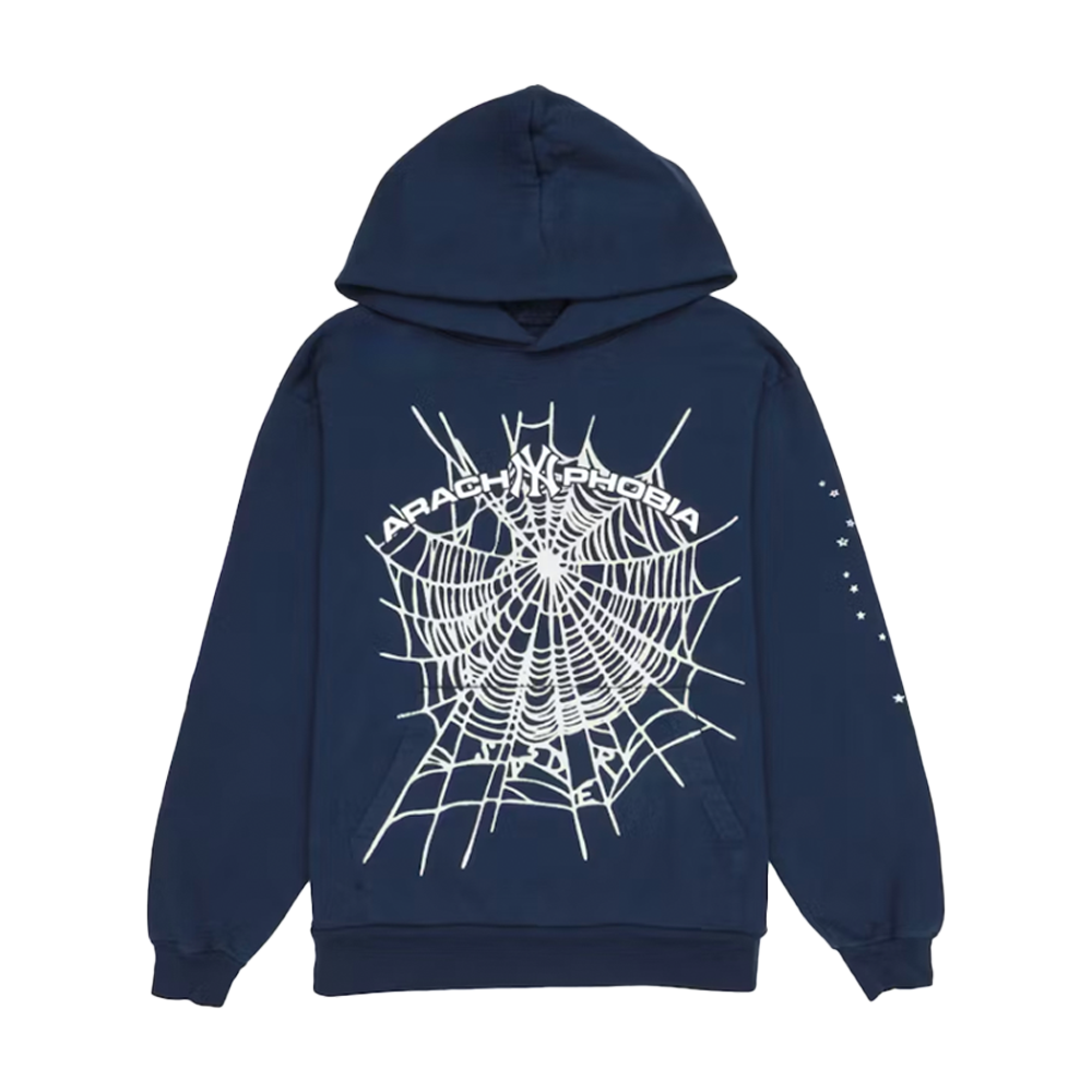 Sp5der Hoodie Arach NY Navy