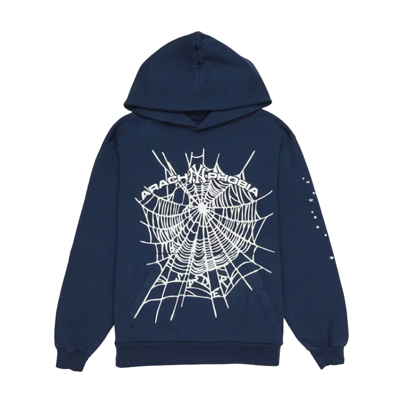 Sp5der Hoodie Arach NY Navy