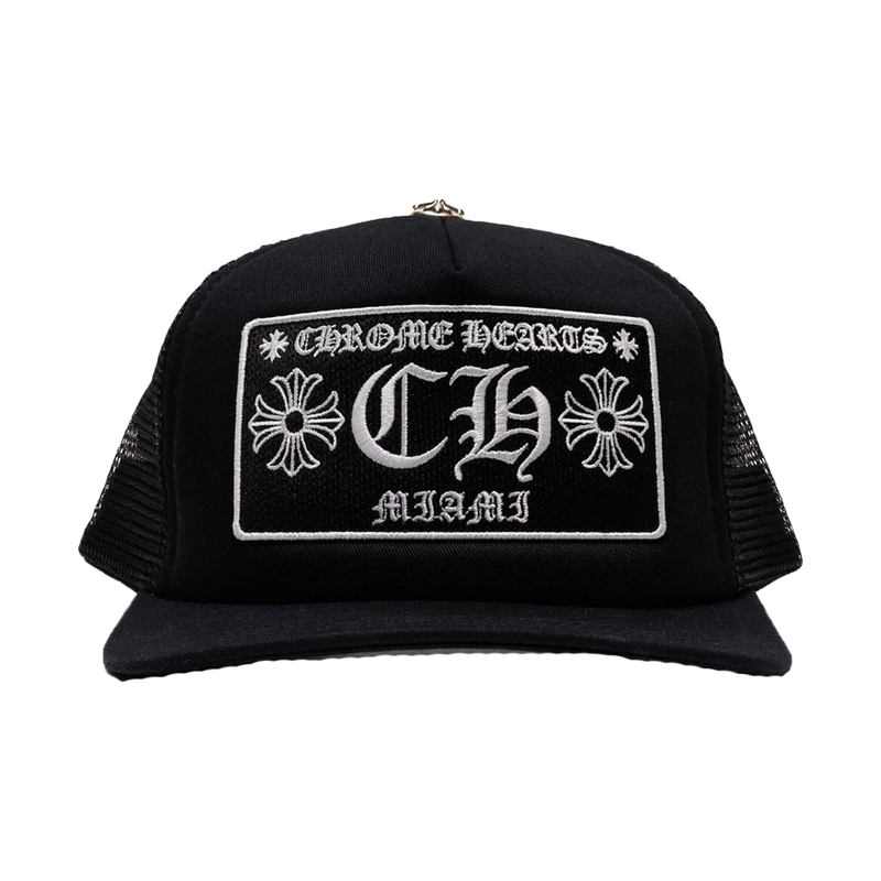 Chrome Hearts Trucker Hat Black Miami