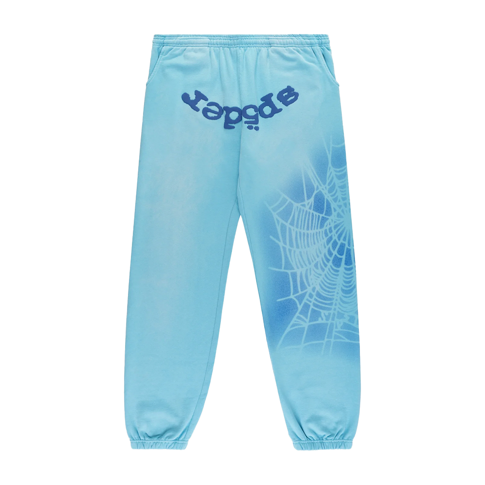 Sp5der Sweats Sky Blue V2