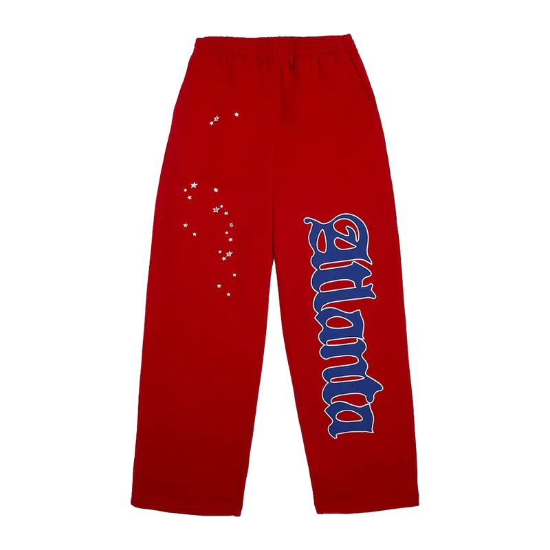 Sp5der Sweats Red Atlanta