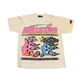 Hellstar Tee Tan Pixel Head