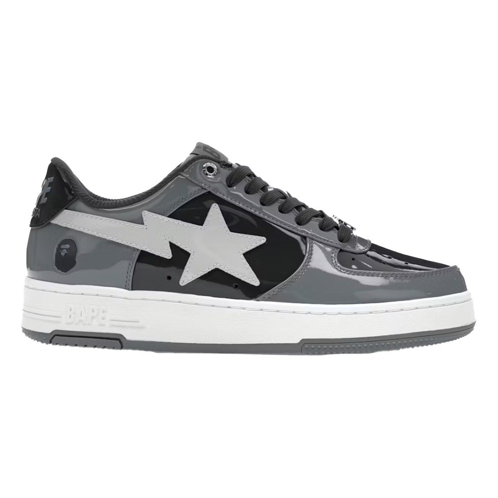 Bapesta Patent Gray