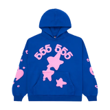 Sp5der Hoodie Blue Beluga