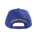 Chrome Hearts Trucker Hat Embroidered Blue/Yellow