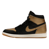 Jordan 1 High Black Metallic Gold