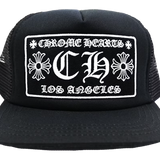 Chrome Hearts Trucker Hat Black Los Angeles