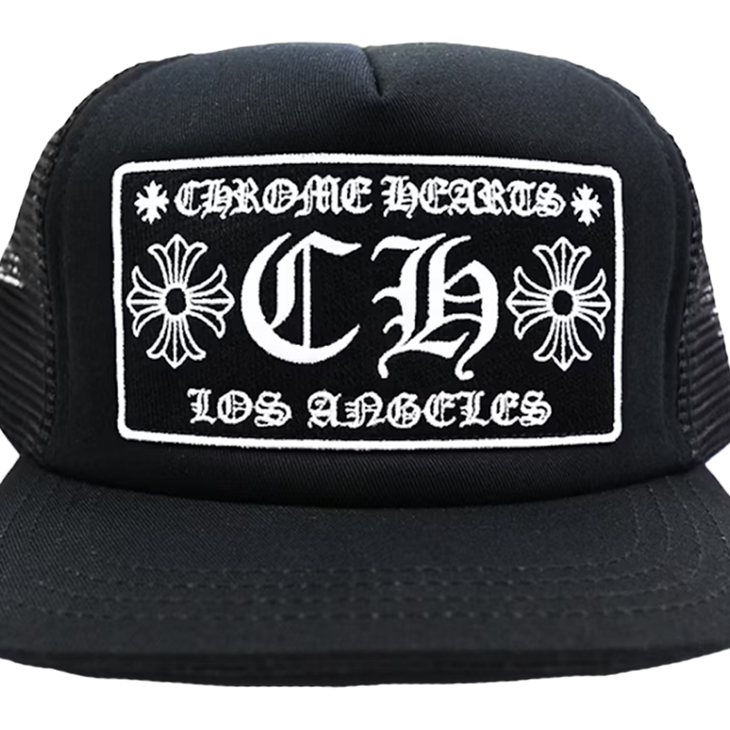 Chrome Hearts Trucker Hat Black Los Angeles
