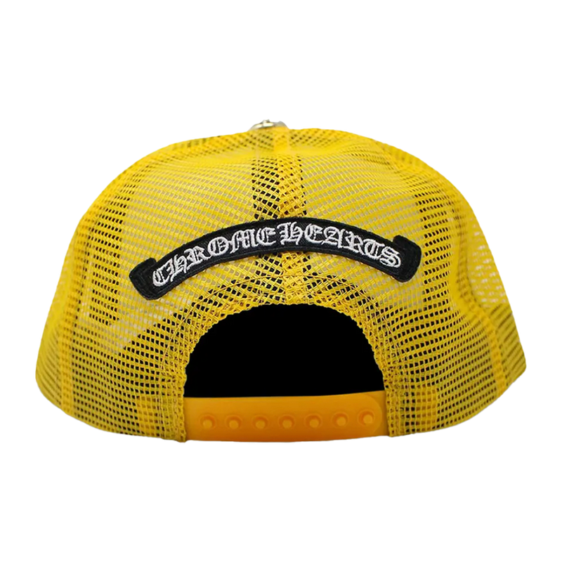 Chrome Hearts Trucker Yellow Triple Cross Hollywood