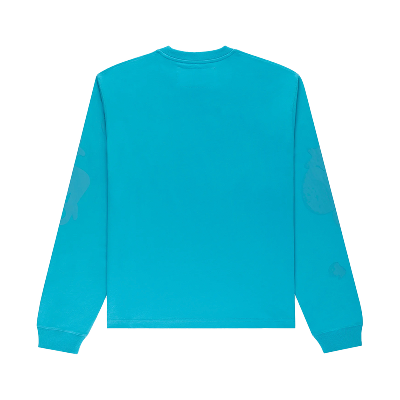 Sp5der L/S Tee Ocean Blue Beluga