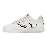 Bapesta White Shark Logo