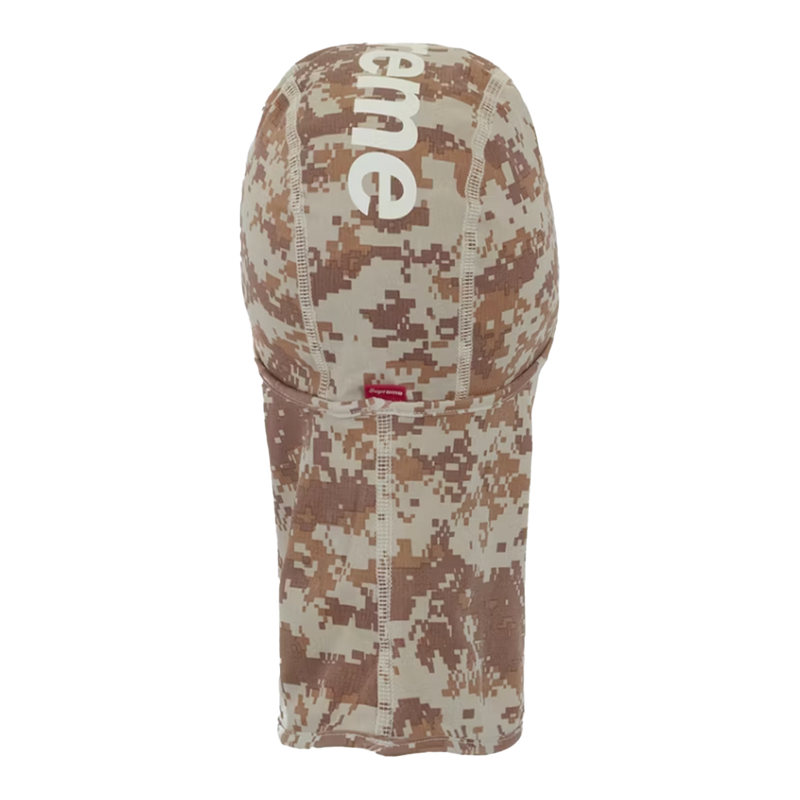 Supreme Heat Reactive Digi Camo Balaclava Tan
