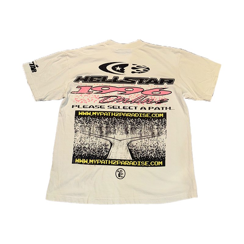 Hellstar Tee Tan Pixel Head