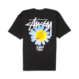 Stussy Tee Black Flower