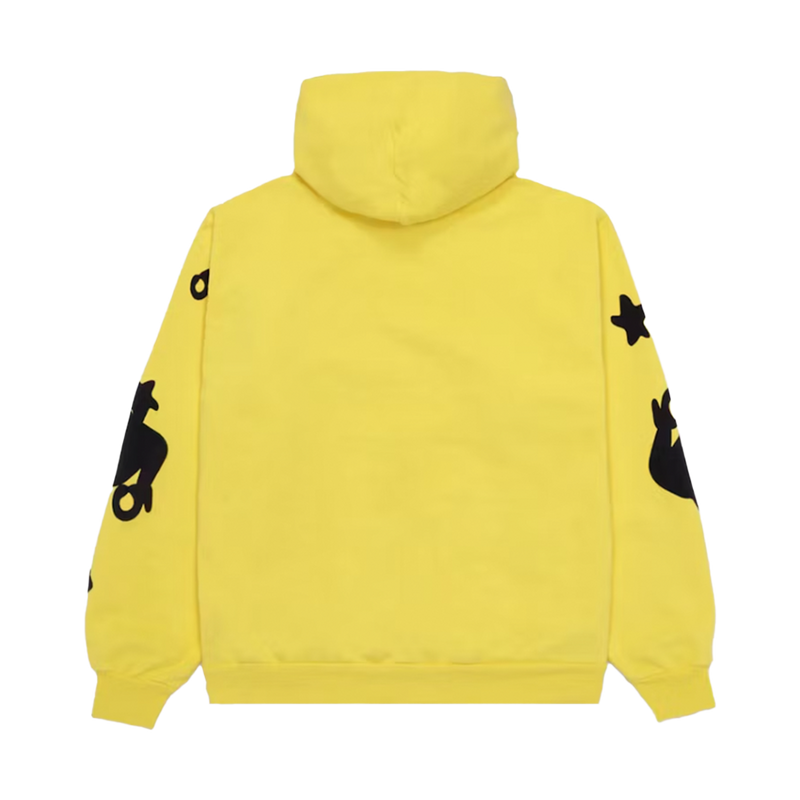 Sp5der Hoodie Yellow Beluga