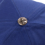 Chrome Hearts Trucker Hat Embroidered Blue/Yellow