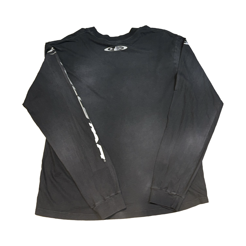 Hellstar L/S Tee Black Sports Logo Gray