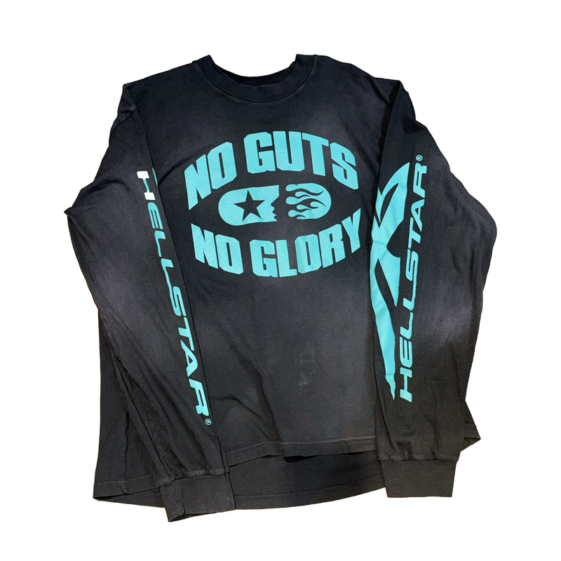 Hellstar L/S Tee Black No Guts No Glory