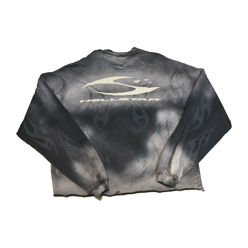 Hellstar Crewneck Black Gothic