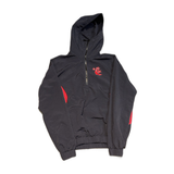 Hellstar Nylon Jacket Half Zip Black/Red *Unreleased*