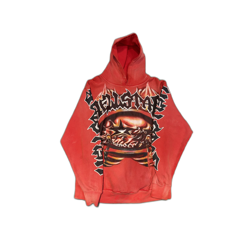 Hellstar Hoodie Red Skull