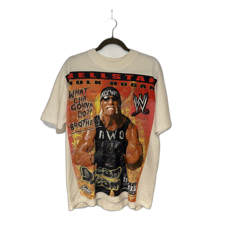Hellstar Tee Tan x WWE x Hulk Hogan